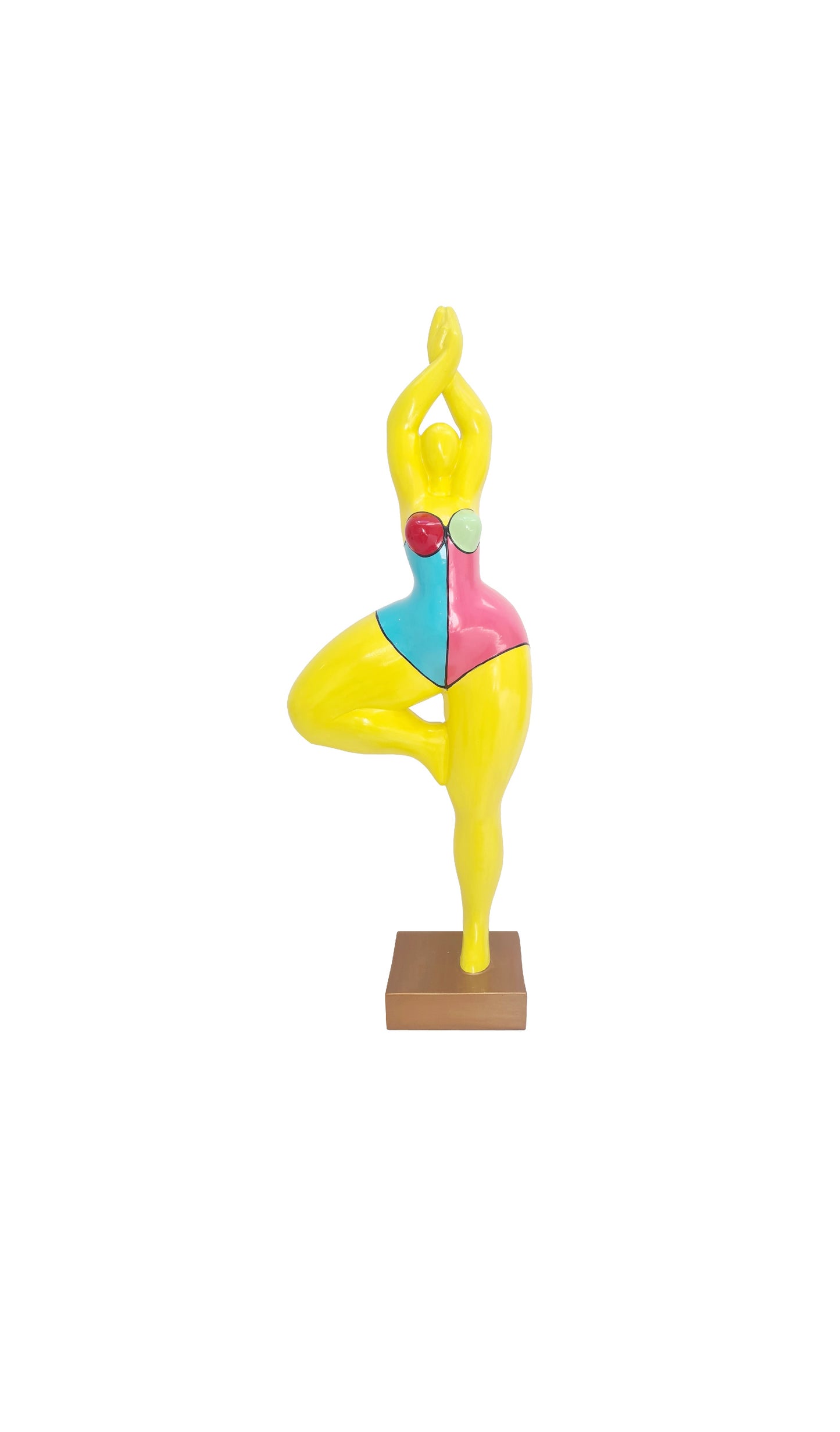 Statue of a woman in the “Nana Niki de Saint Phalle” style, height 52 centimeters