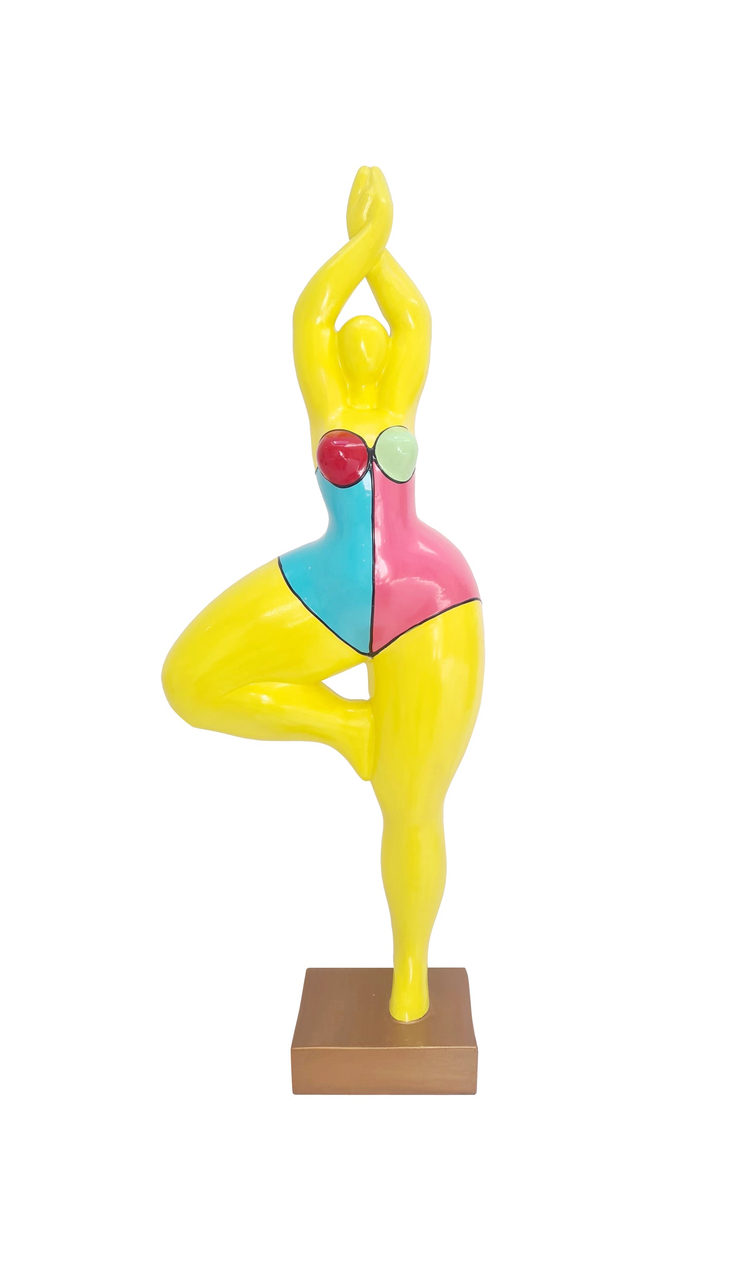 Statue of a woman in the “Nana Niki de Saint Phalle” style, height 52 centimeters