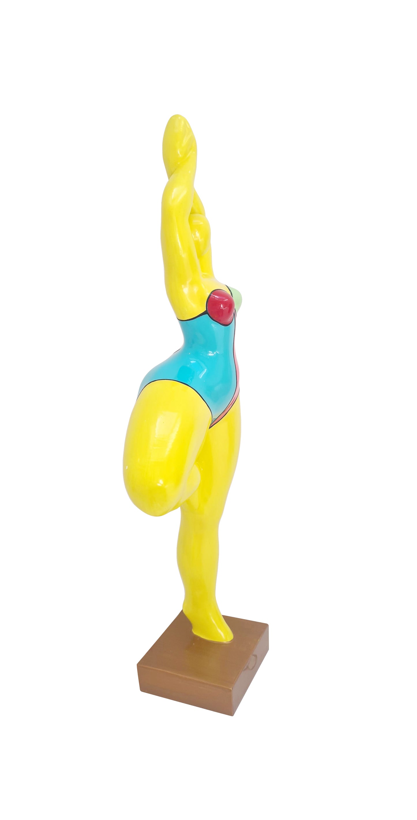 Statue of a woman in the “Nana Niki de Saint Phalle” style, height 52 centimeters