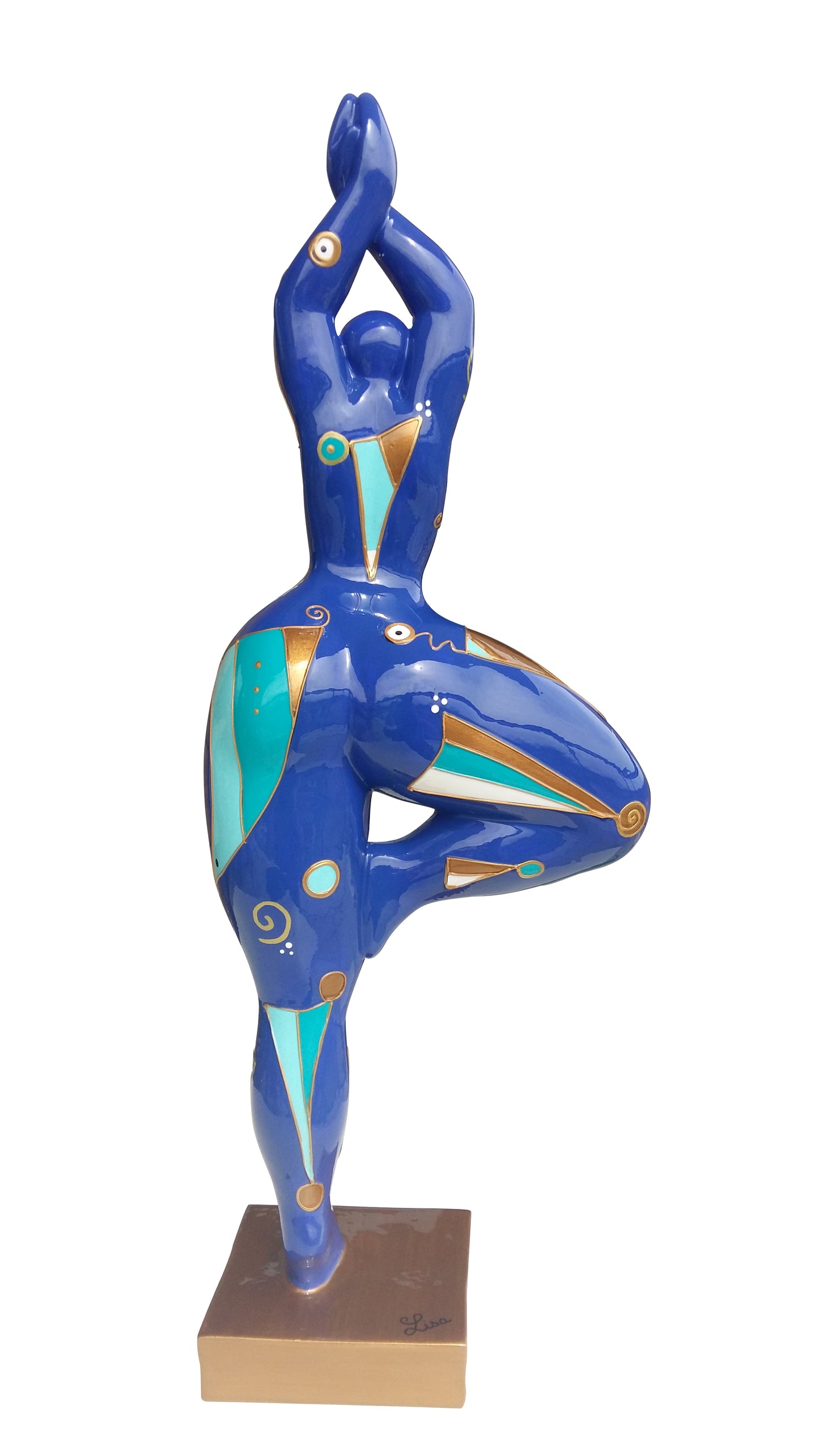Statue of a woman in the “Nana Niki de Saint Phalle” style, height 52 centimeters