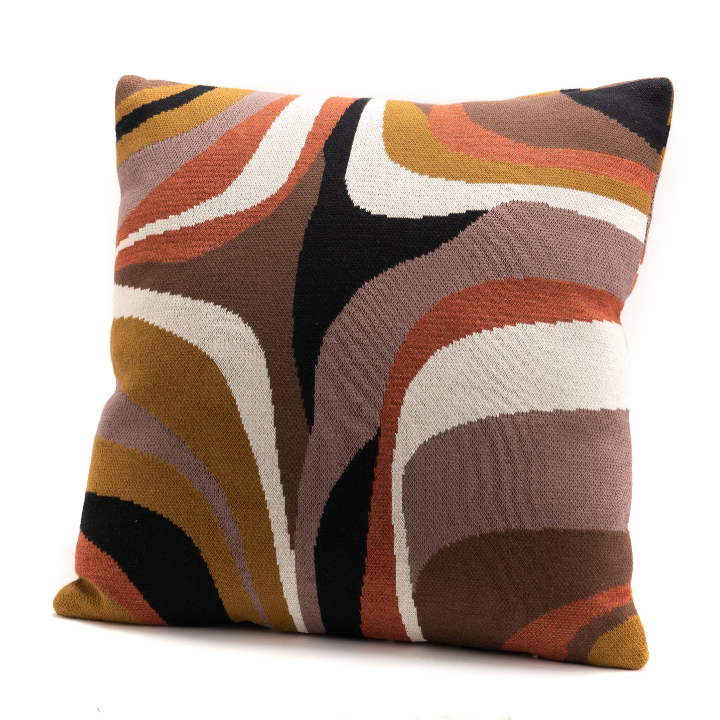 Warm colors cushion, height 45 / Width 45 centimeters, 100% cotton cover