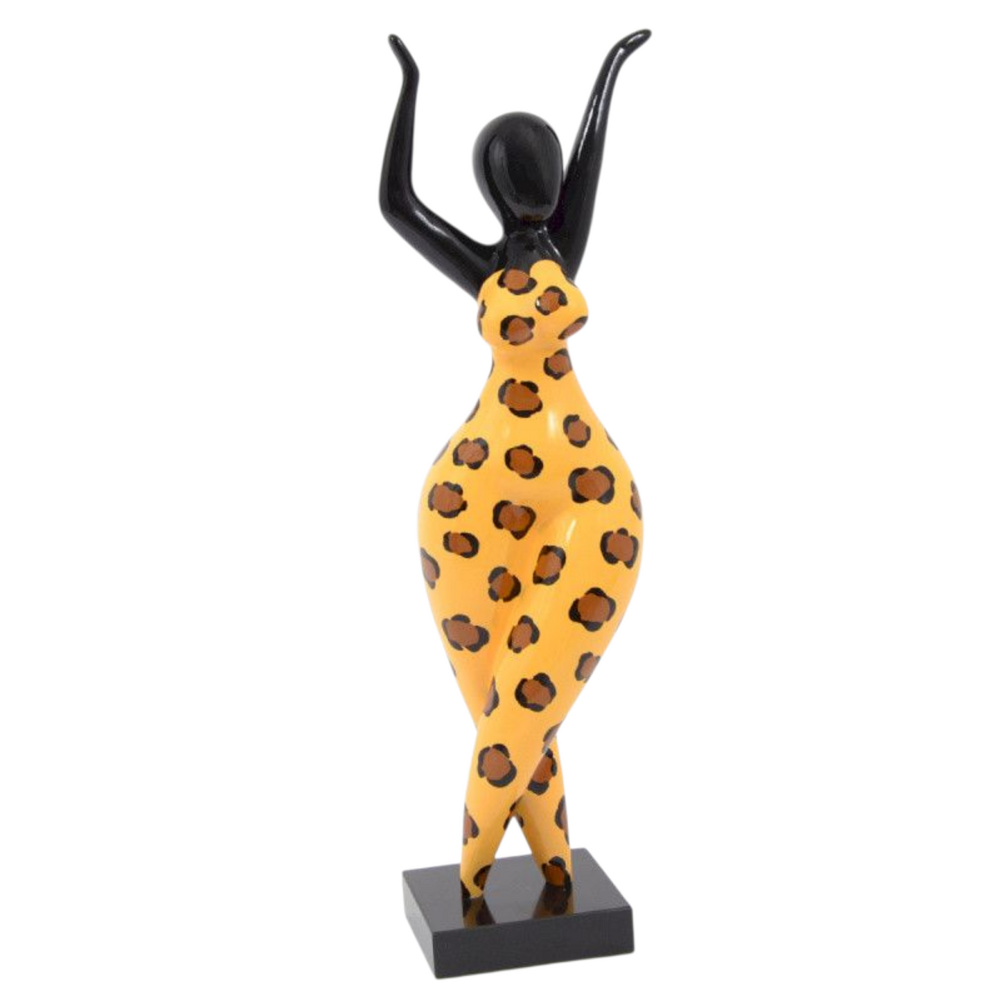 Grande statue femme style Nana Niki de Saint Phalle, en résine. Hauteur 80 centimètres