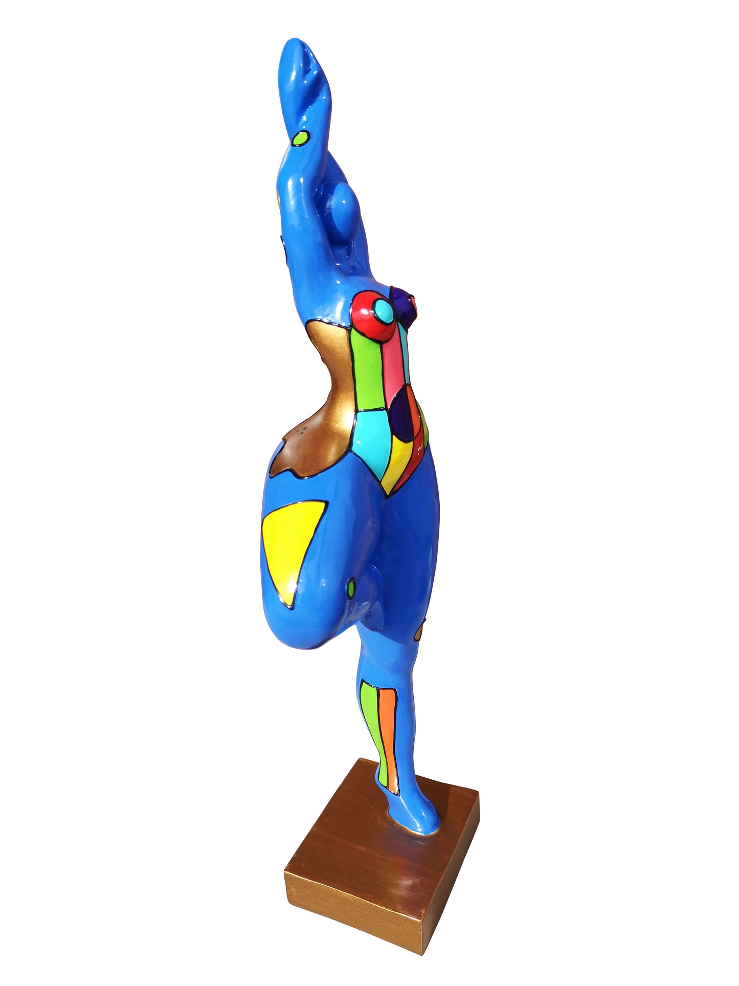 Statue of a woman in the “Nana Niki de Saint Phalle” style, height 52 centimeters