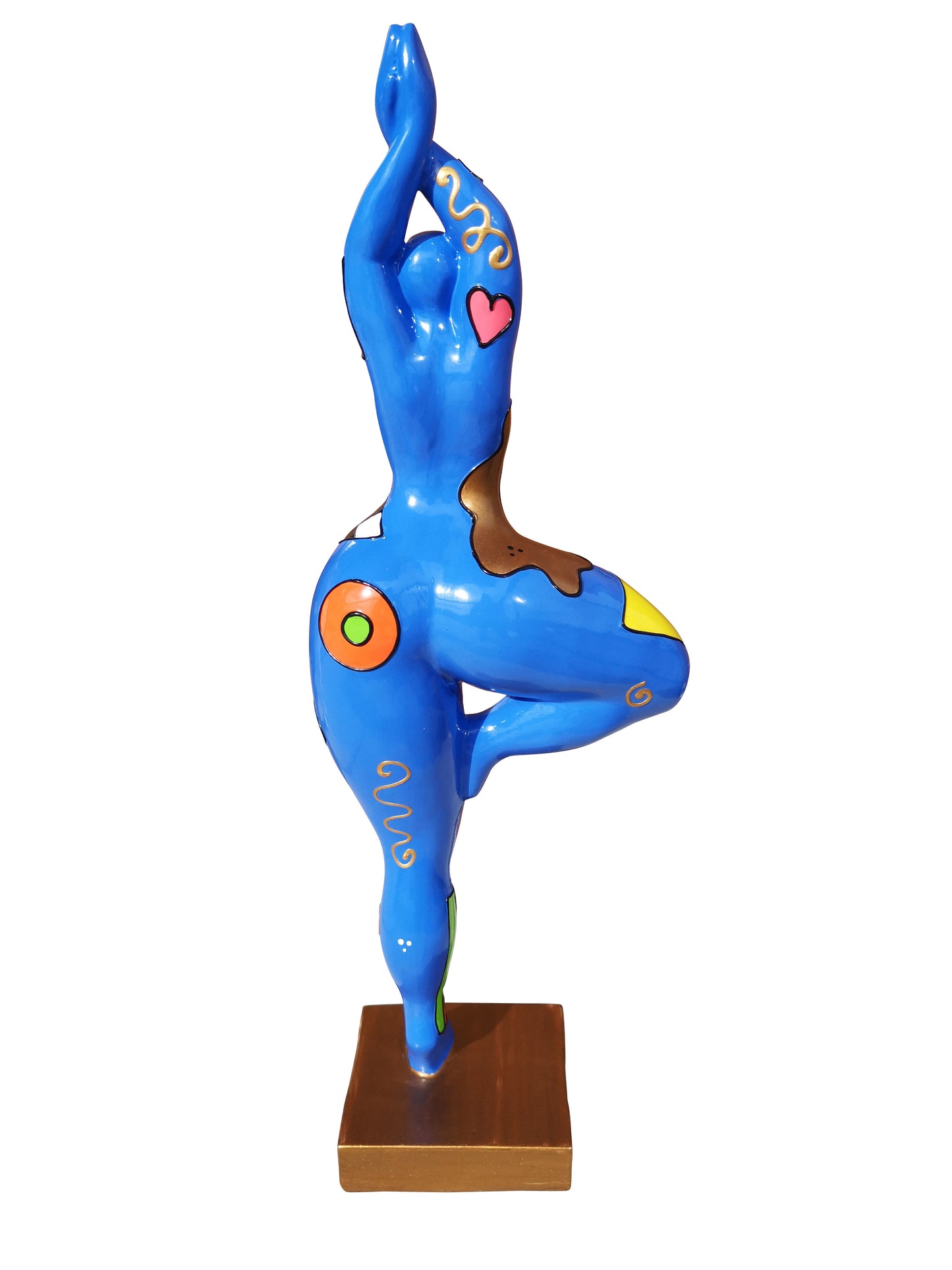 Statue of a woman in the “Nana Niki de Saint Phalle” style, height 52 centimeters