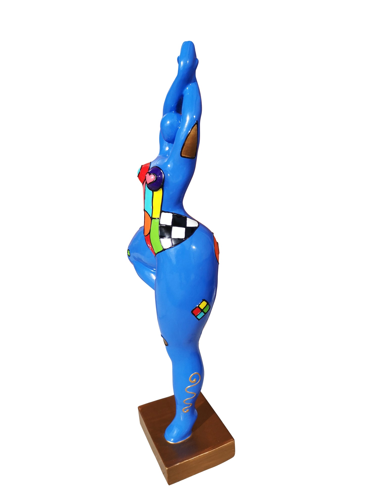 Statue of a woman in the “Nana Niki de Saint Phalle” style, height 52 centimeters
