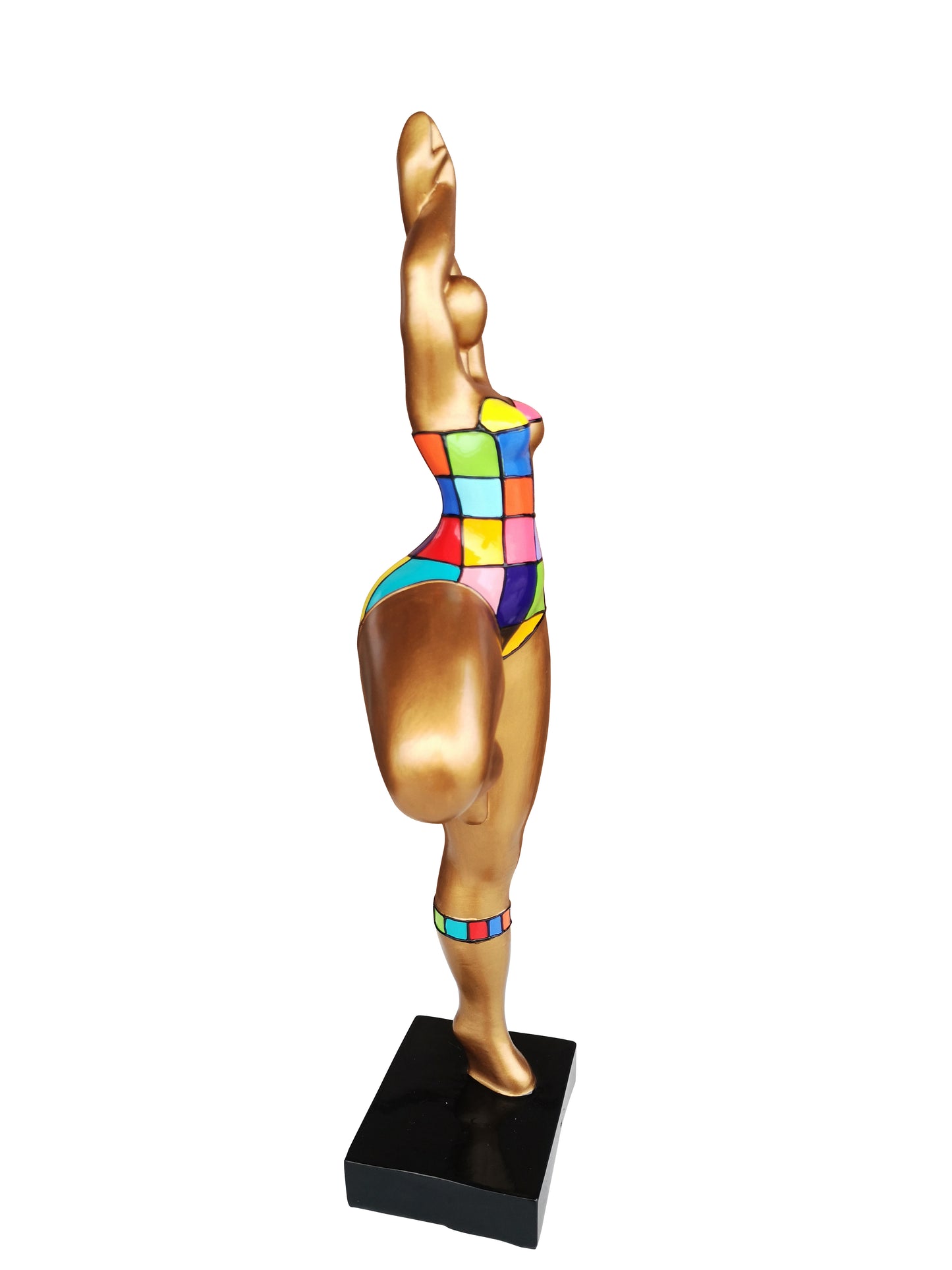 Statue of a woman in the “Nana Niki de Saint Phalle” style, height 52 centimeters