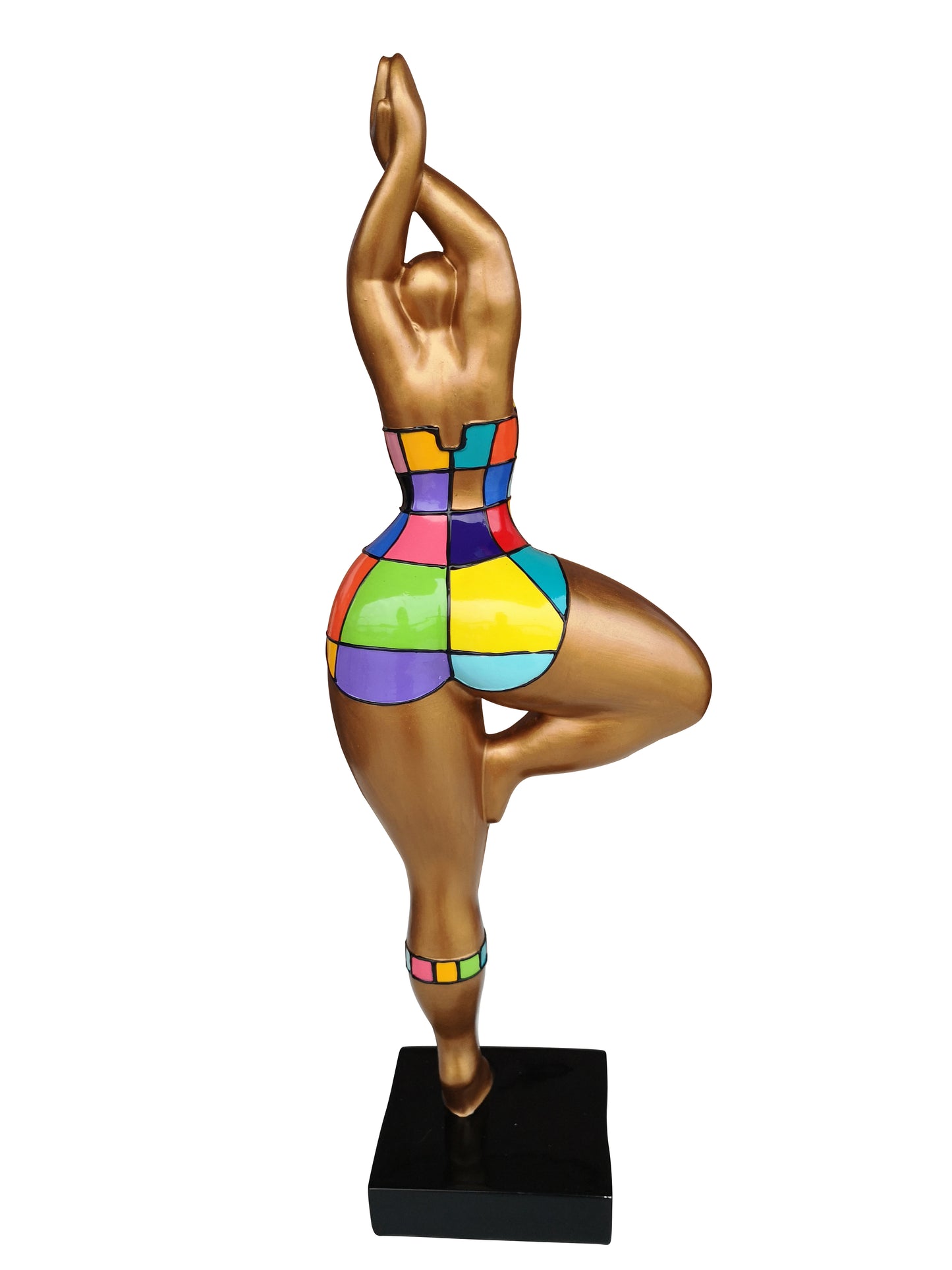 Statue of a woman in the “Nana Niki de Saint Phalle” style, height 52 centimeters