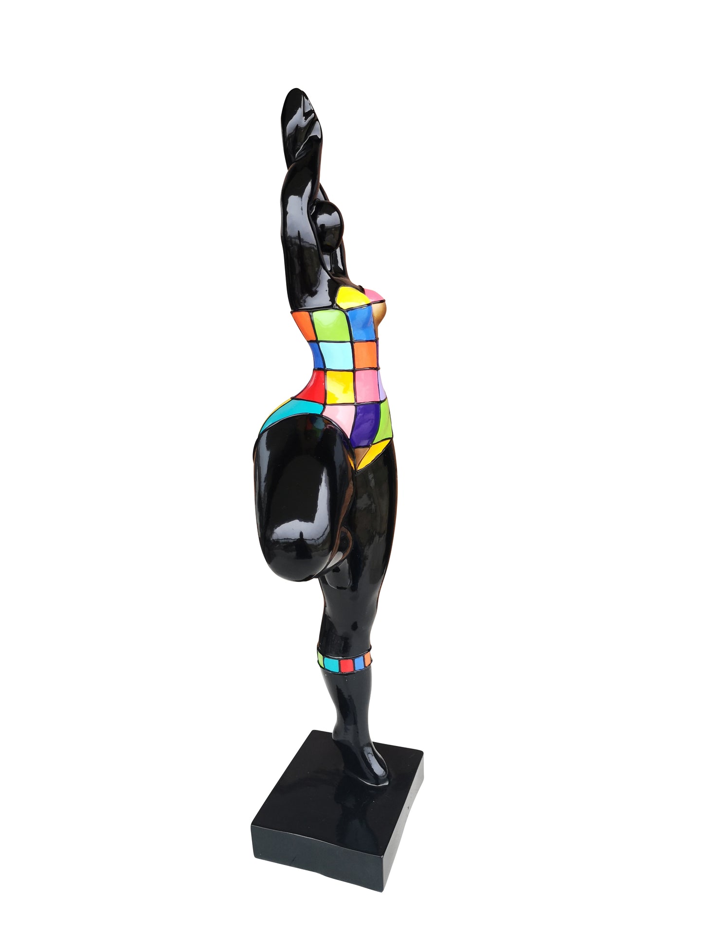 Statue of a woman in the “Nana Niki de Saint Phalle” style, height 52 centimeters