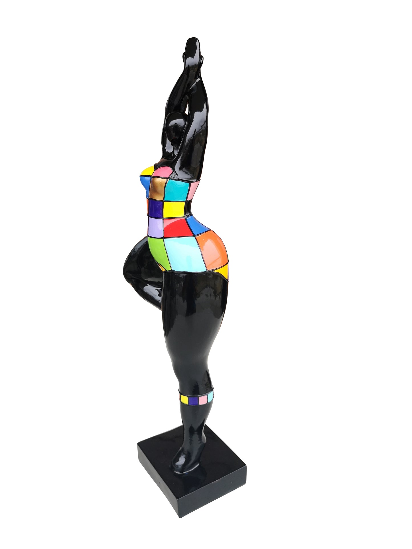 Statue of a woman in the “Nana Niki de Saint Phalle” style, height 52 centimeters
