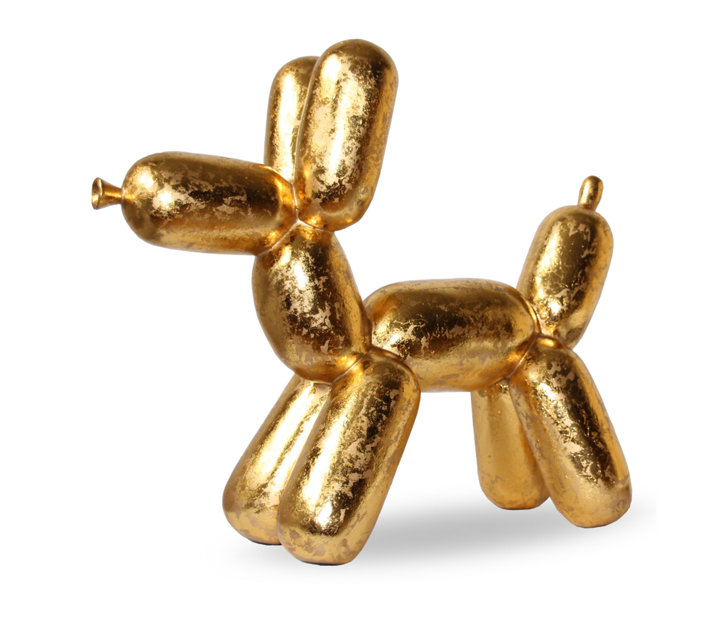 Big “Balloon” dog statue in resin, length 50 centimeters