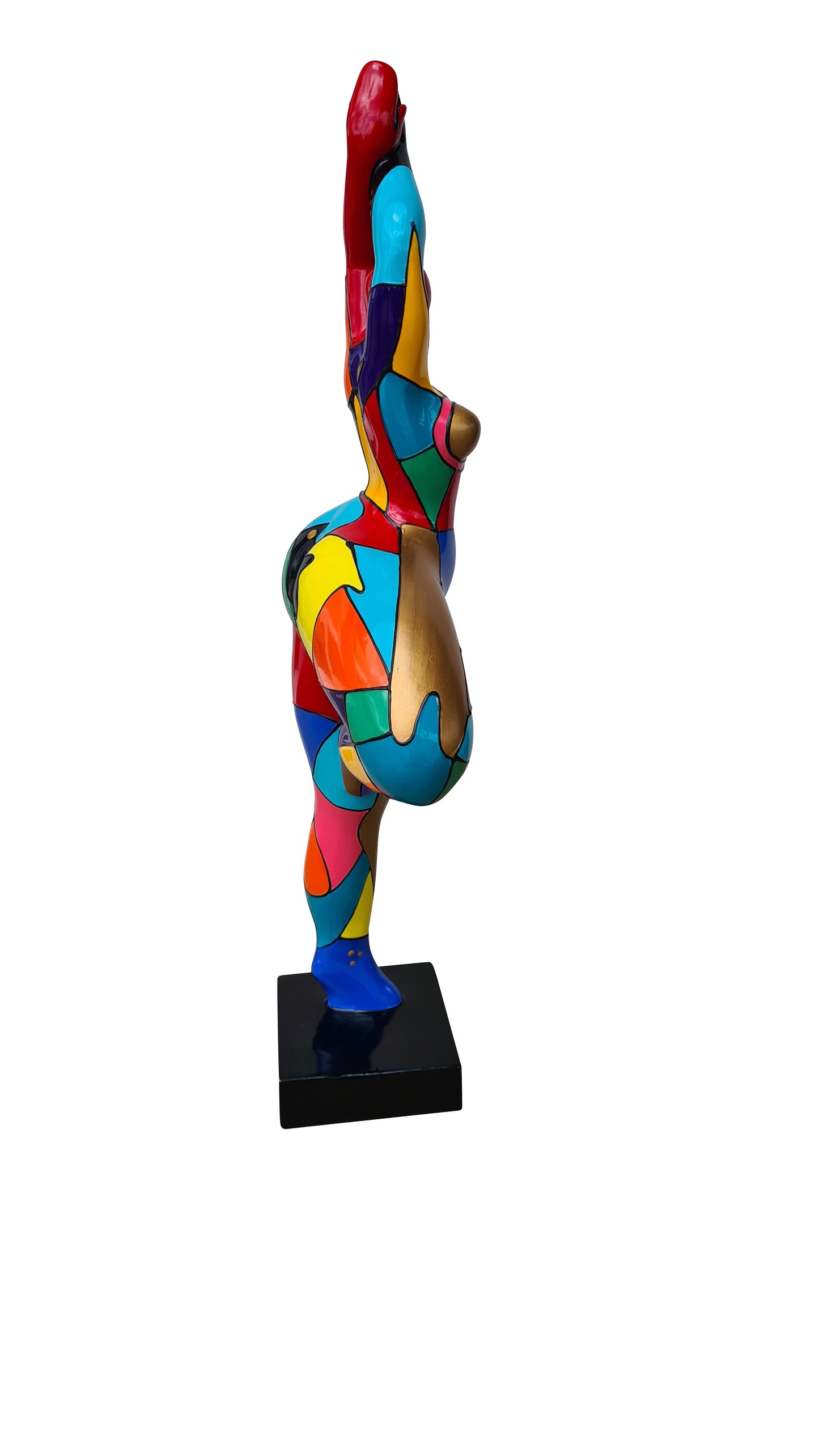 Statue of a woman in the “Nana Niki de Saint Phalle” style, height 52 centimeters