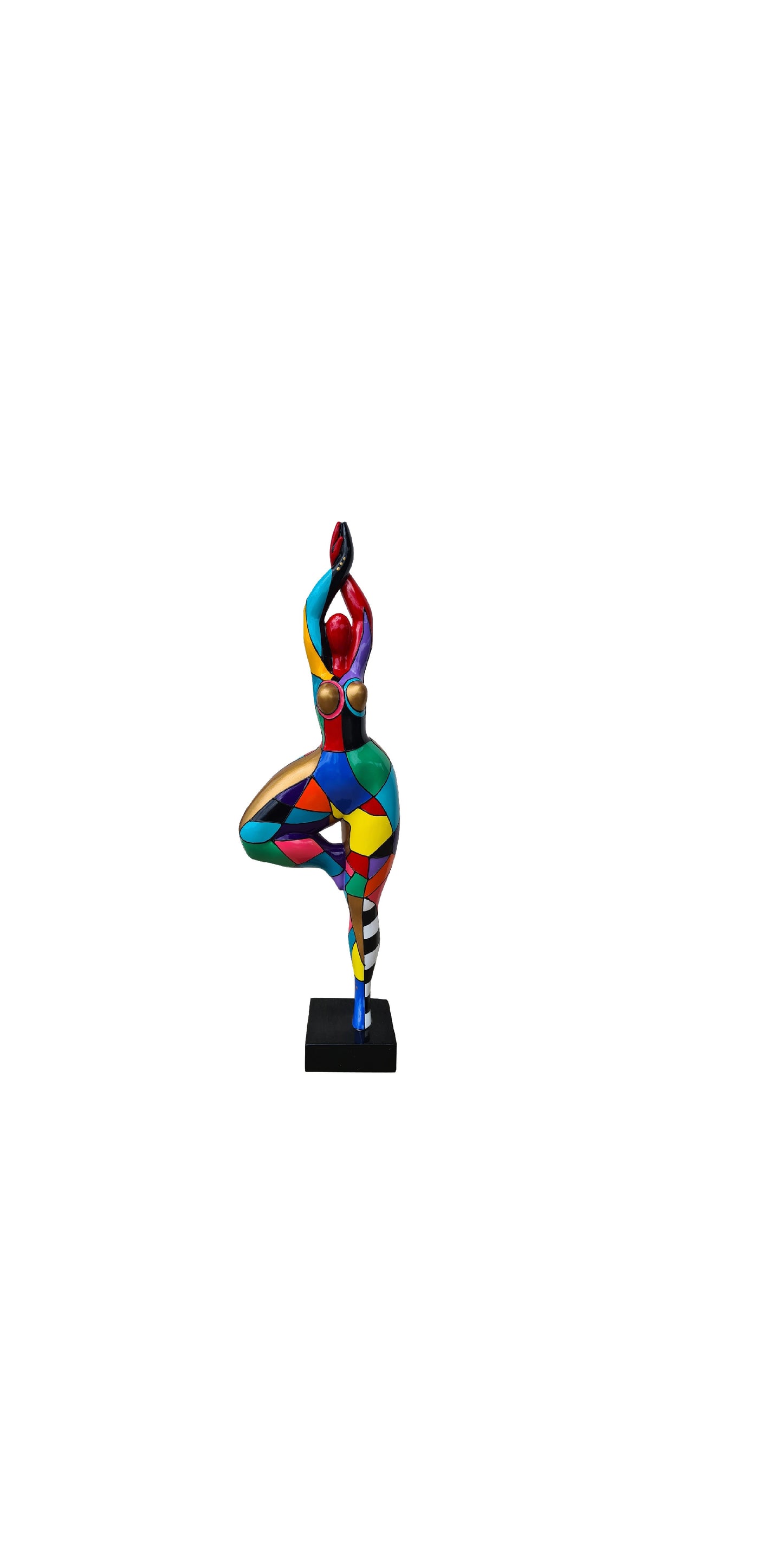 Statue of a woman in the “Nana Niki de Saint Phalle” style, height 52 centimeters