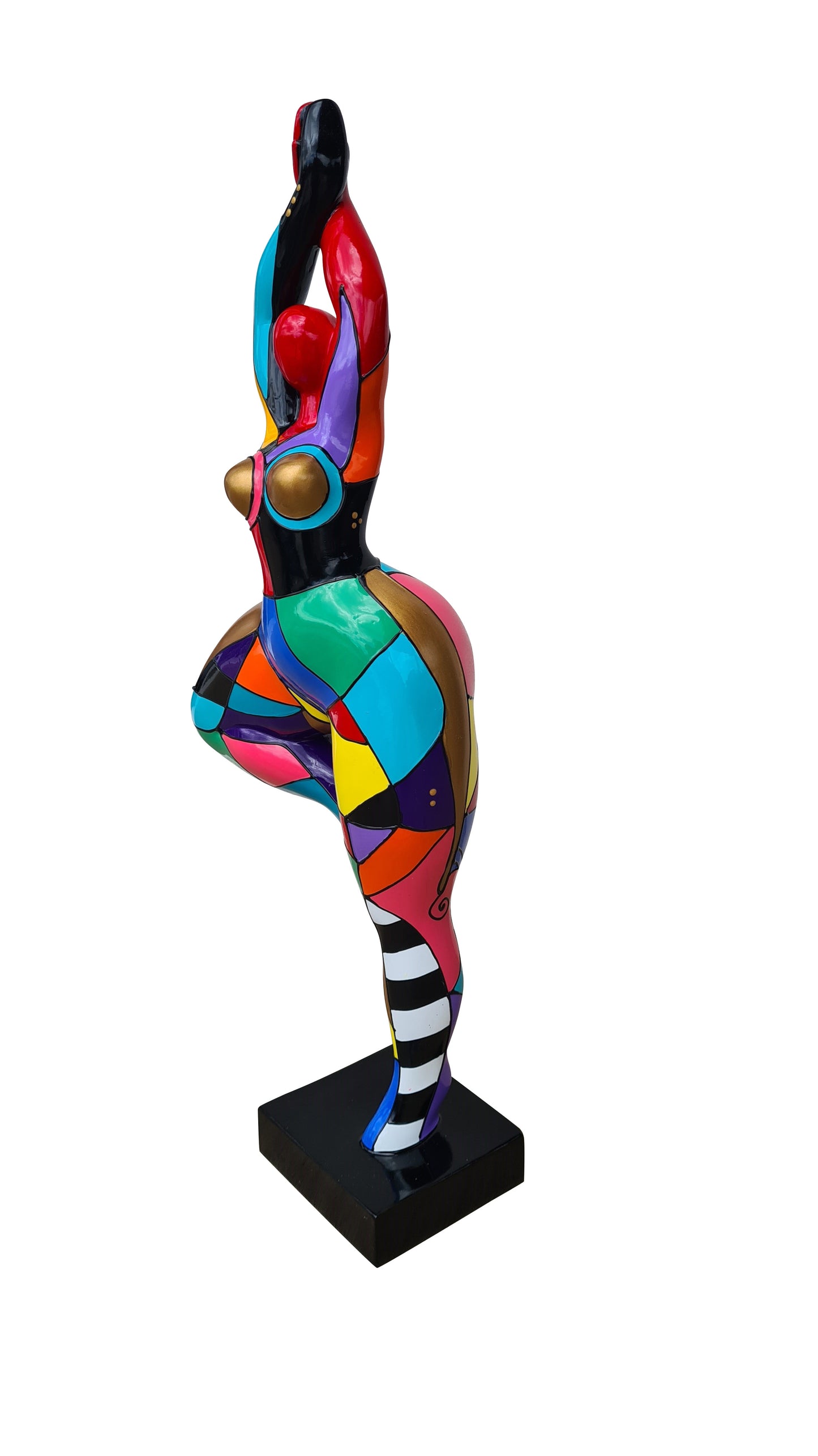 Statue of a woman in the “Nana Niki de Saint Phalle” style, height 52 centimeters