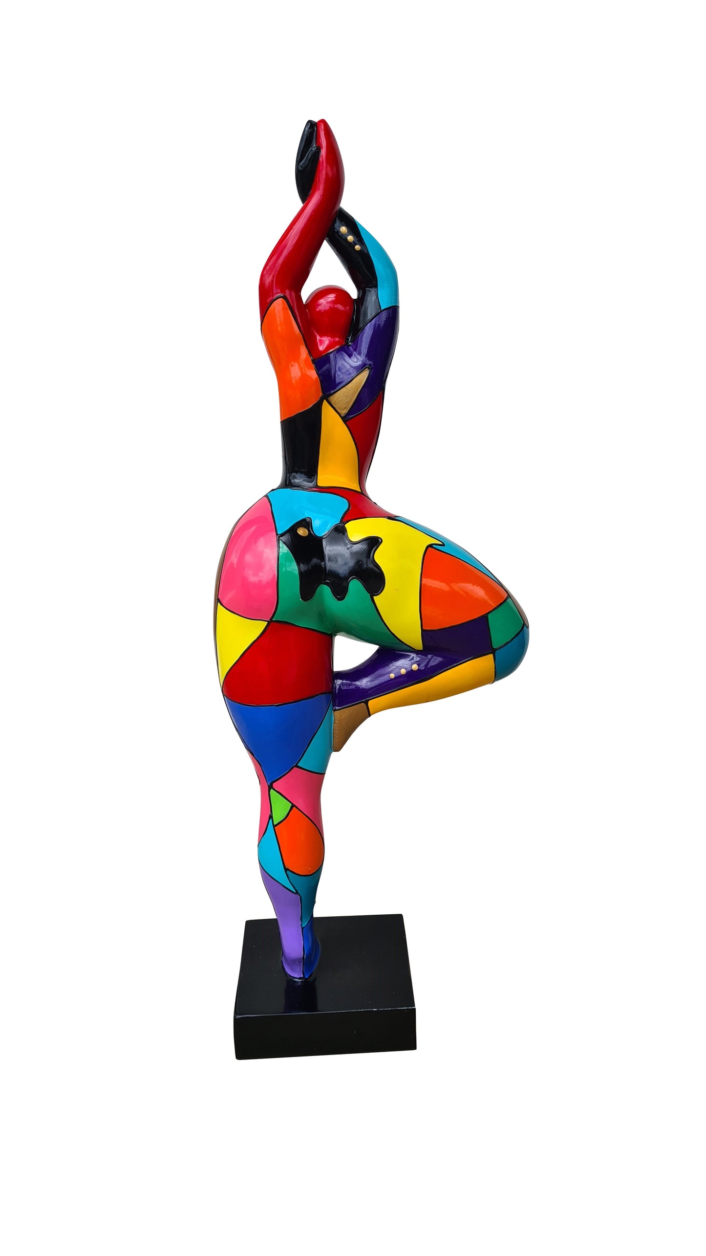 Statue of a woman in the “Nana Niki de Saint Phalle” style, height 52 centimeters