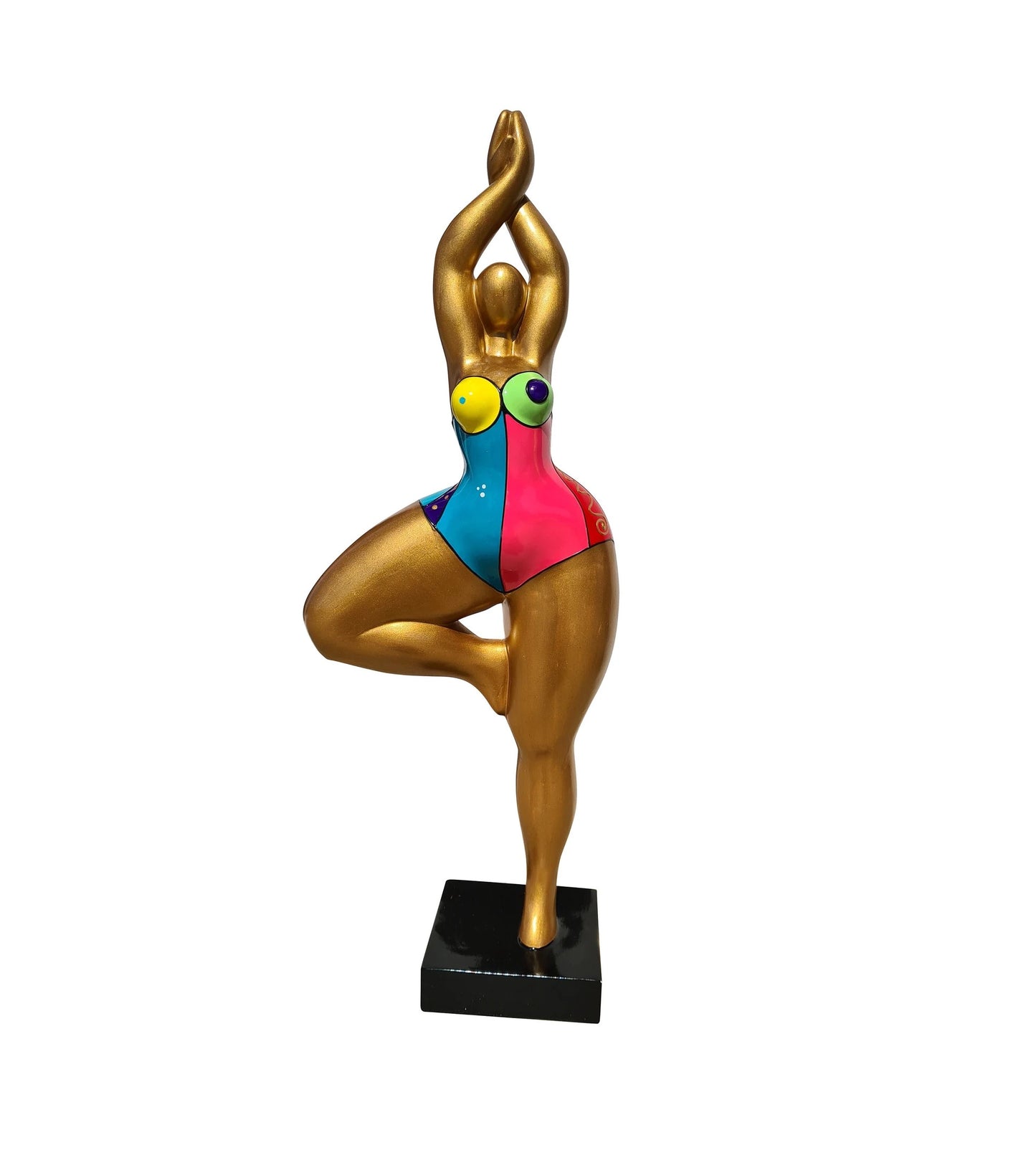 Statue of a woman in the “Nana Niki de Saint Phalle” style, height 52 centimeters