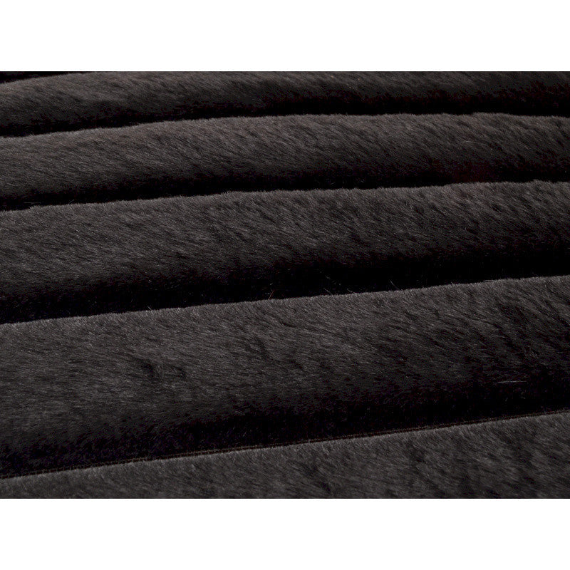 Black luxury cushion, height 45 / Width 45 centimeters, 100% polyester cover