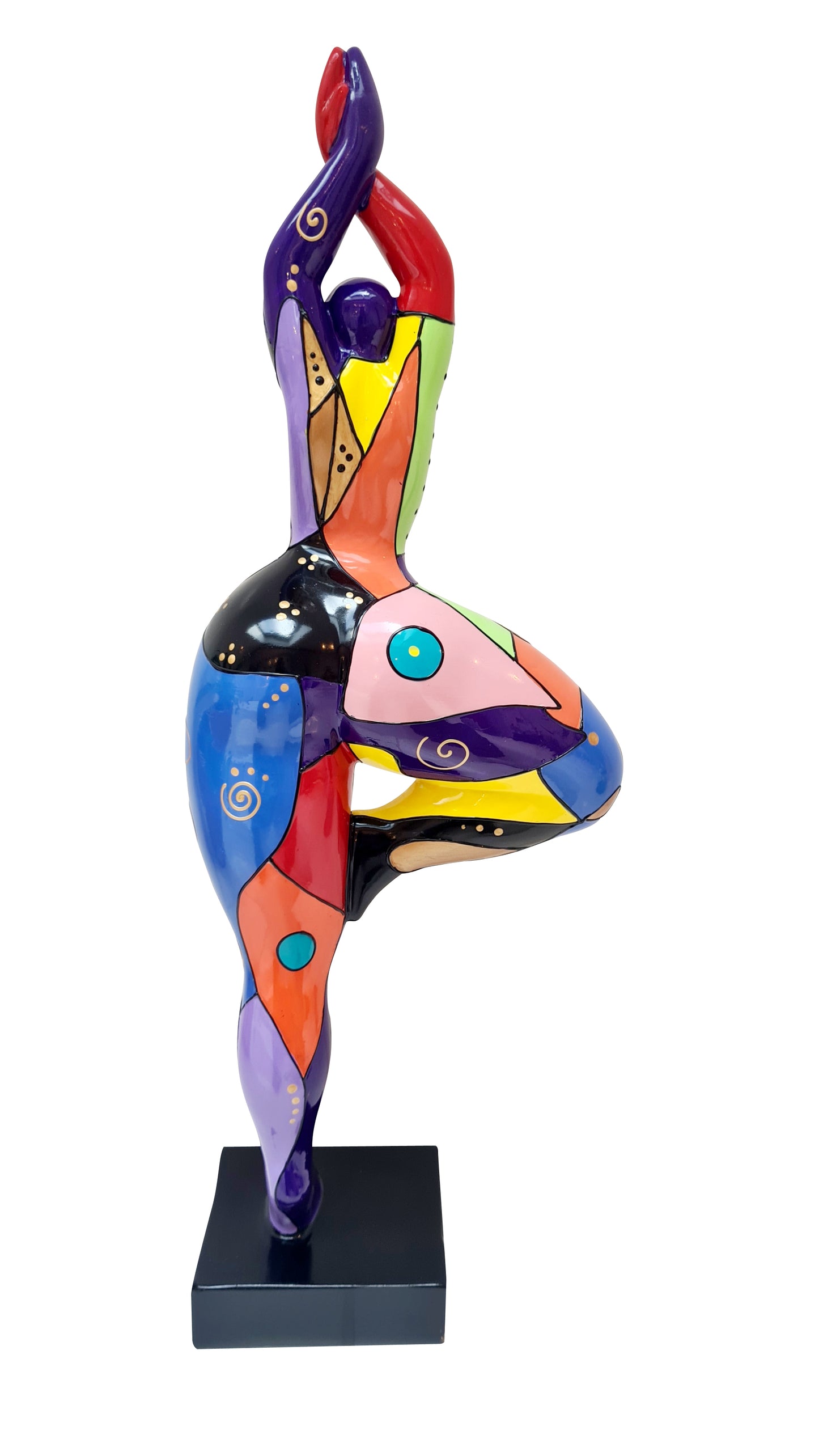 Statue of a woman in the “Nana Niki de Saint Phalle” style, height 52 centimeters