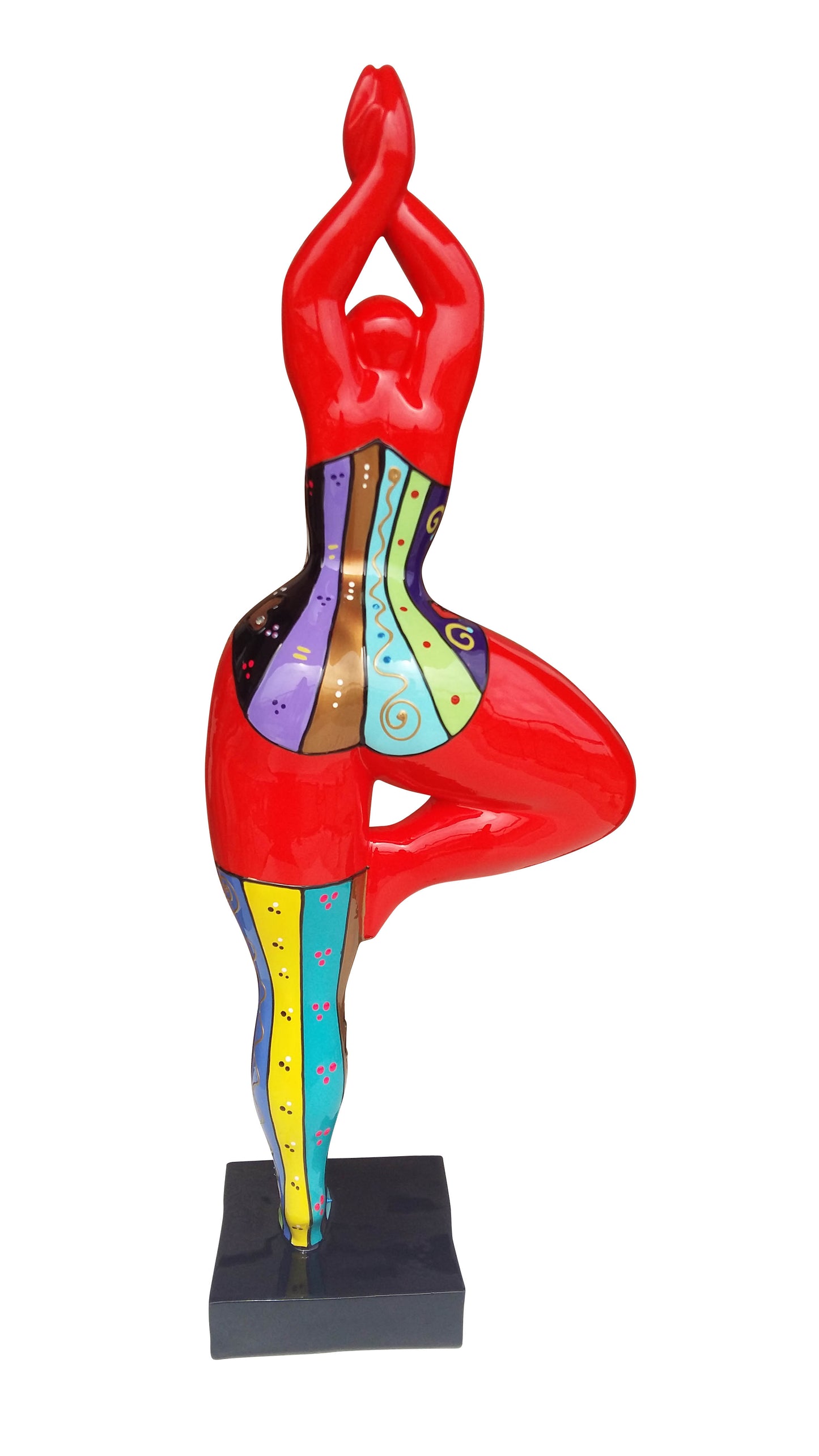 Statue of a woman in the “Nana Niki de Saint Phalle” style, height 52 centimeters