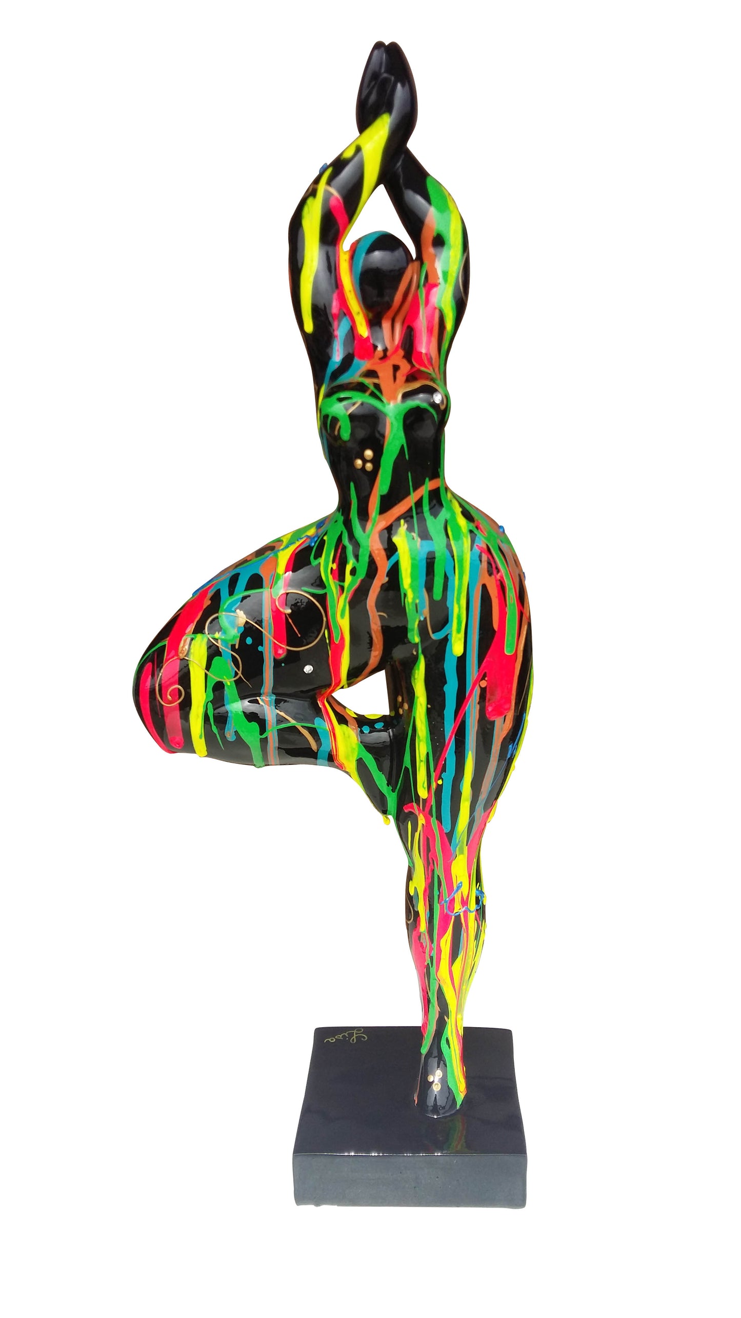 Statue of a woman in the “Nana Niki de Saint Phalle” style, height 52 centimeters