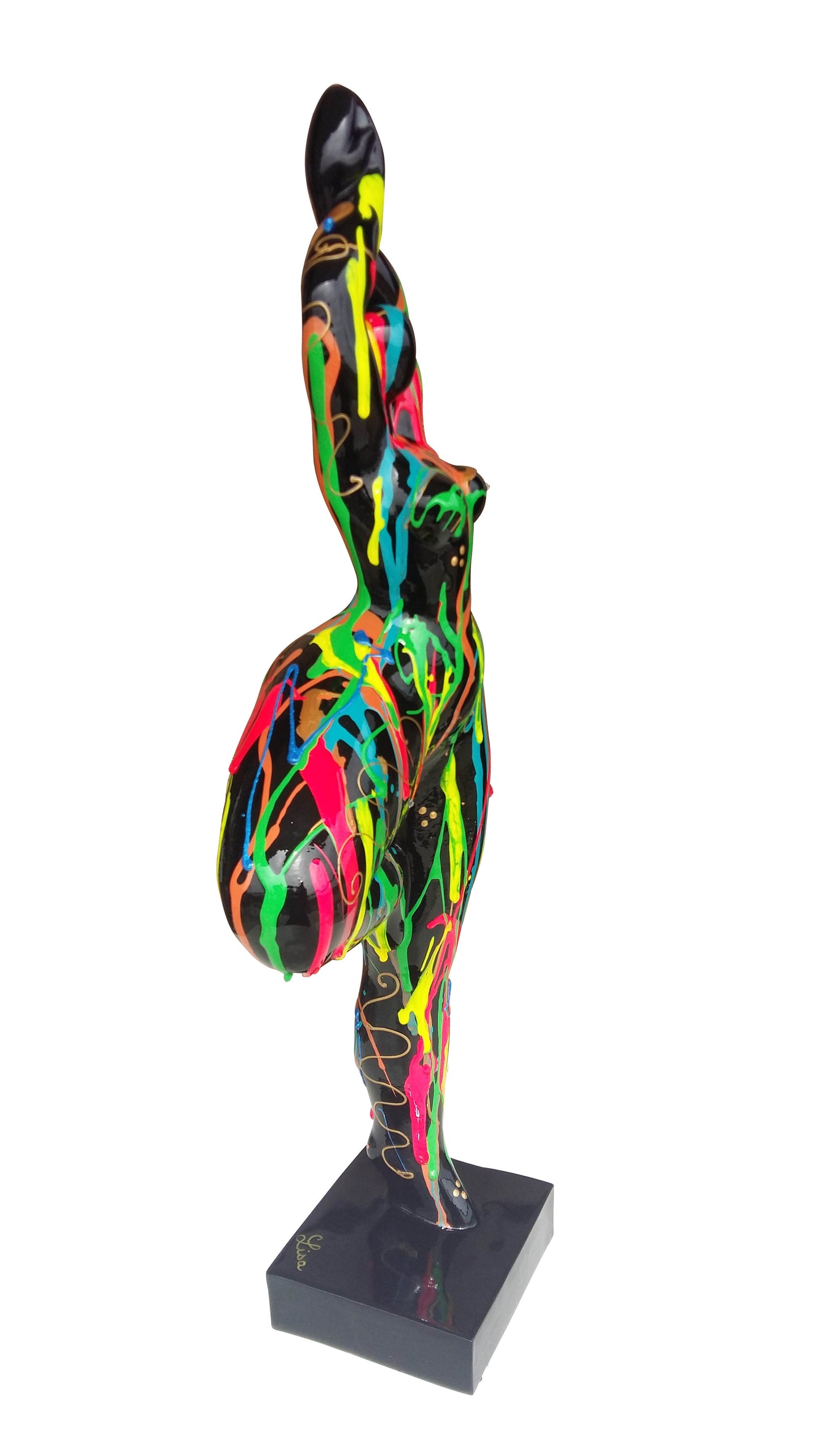 Statue of a woman in the “Nana Niki de Saint Phalle” style, height 52 centimeters