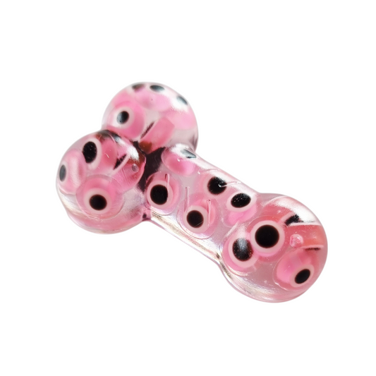 Magnet Zizi en résine avec yeux roses, déco humour, longueur 5 cm