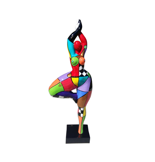 Statue of a woman in the “Nana Niki de Saint Phalle” style, height 52 centimeters